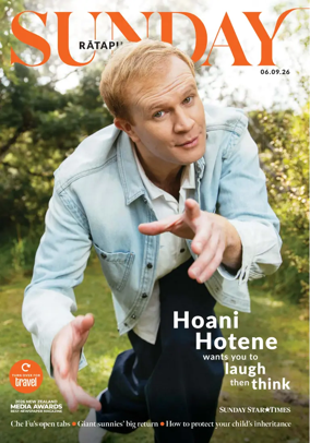Cover of Sunday Star-Times - Sunday Magazine