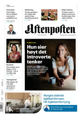 Cover of Aftenposten