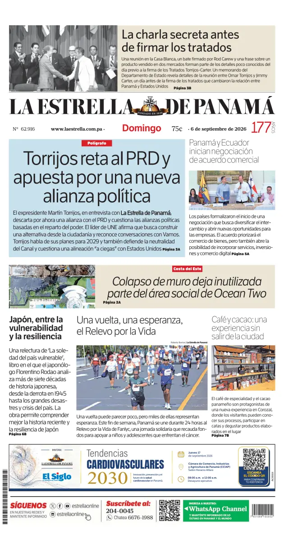 Cover of La Estrella de Panama