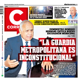 Cover of Diario Correo