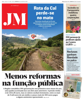 Cover of Jornal Madeira