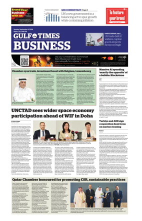 Cover of Gulf Times Business