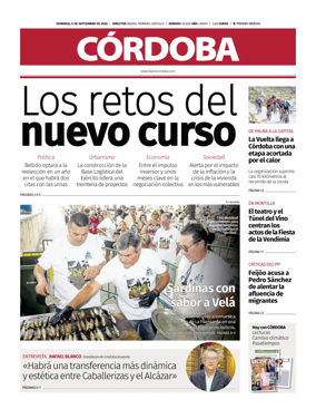 Cover of Diario Cordoba