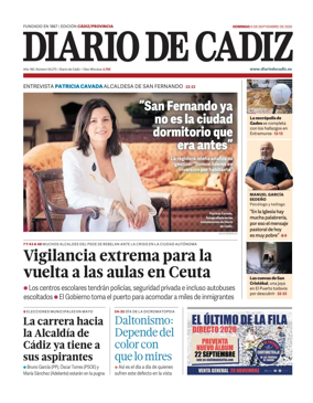 Cover of Diario de Cadiz