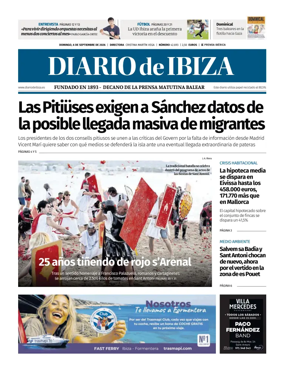 Cover of Diario de Ibiza
