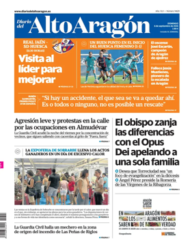 Cover of Diario del Alto Aragon