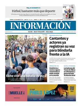 Cover of Diario Informacion (Elche y Vega Baja)
