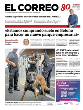 Cover of EL Correo (Alava)