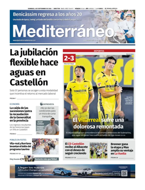 Cover of El Periodico Mediterraneo