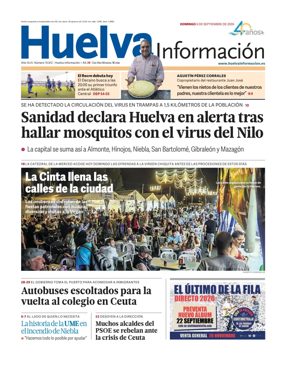 Cover of Huelva Informacion