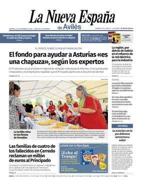 Cover of La Nueva Espana (Aviles)