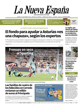 Cover of La Nueva Espana (Occidente)