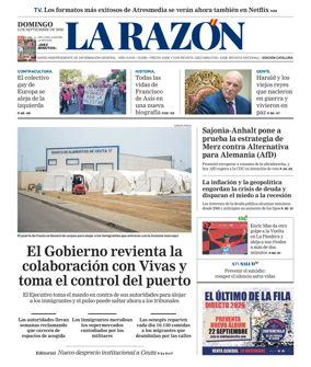 Cover of La Razon (Cataluna)