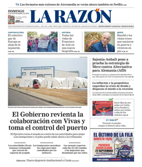 Cover of La Razon (Levante)