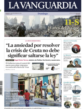 Cover of La Vanguardia (1st Edition)