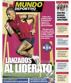 Cover of Mundo Deportivo (At. Madrid)