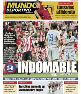 Cover of Mundo Deportivo (Bizkaia-Araba)