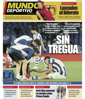 Cover of Mundo Deportivo (Gipuzkoa)