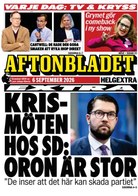 Cover of Aftonbladet