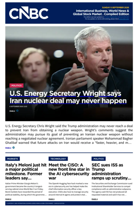 Cover of CNBC