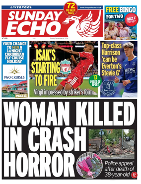 Cover of Liverpool Echo
