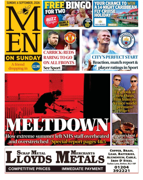 Cover of Manchester Evening News