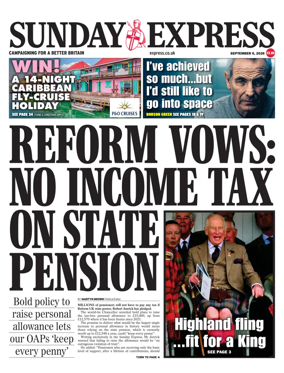 Cover of Sunday Express