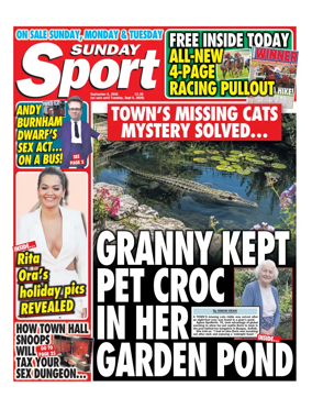 Cover of Sunday Sport
