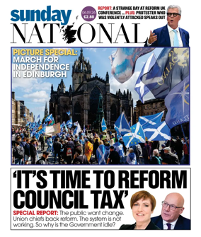 Cover of The National (Scotland)