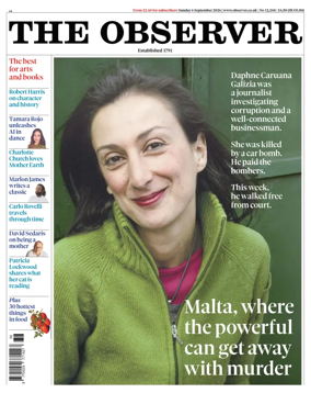 Cover of The Observer