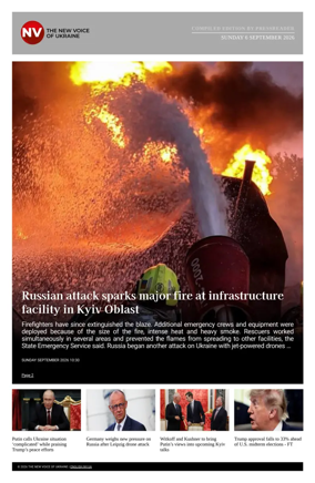 Cover of The New Voice of Ukraine