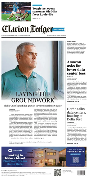 Cover of Clarion Ledger