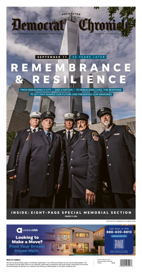 Cover of Democrat and Chronicle