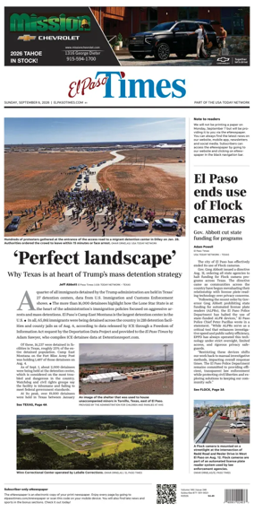 Cover of El Paso Times