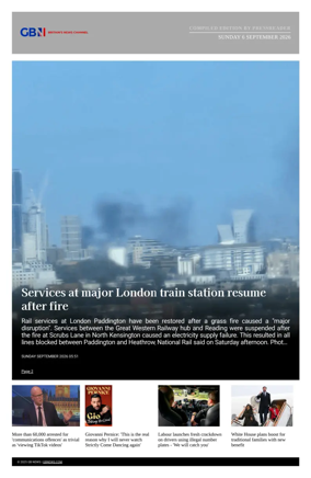 Cover of GB News UK