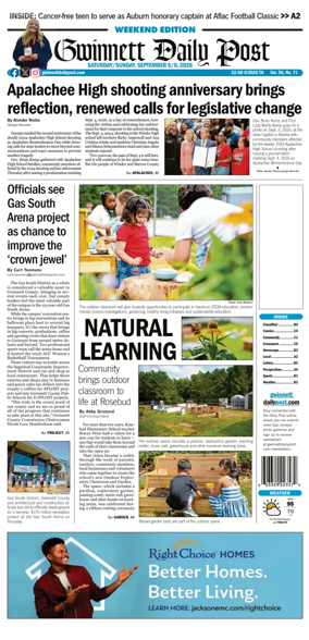 Cover of Gwinnett Daily Post