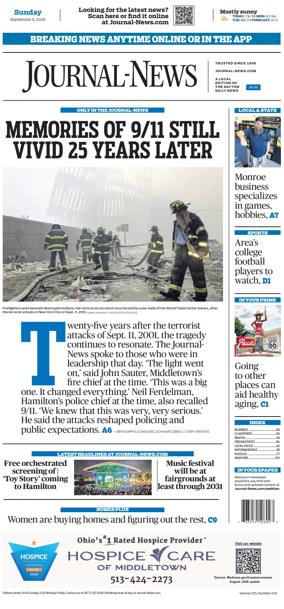 Cover of Hamilton Journal News