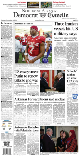 Cover of Northwest Arkansas Democrat-Gazette