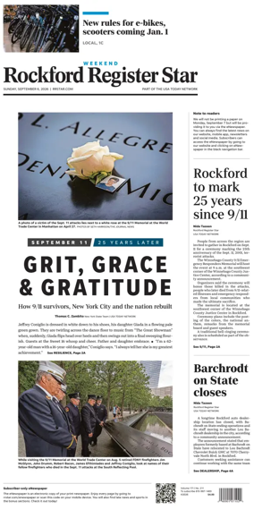 Cover of Rockford Register Star