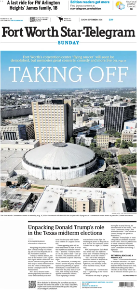 Cover of Star-Telegram (Sunday)