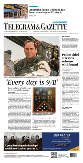 Cover of Telegram & Gazette