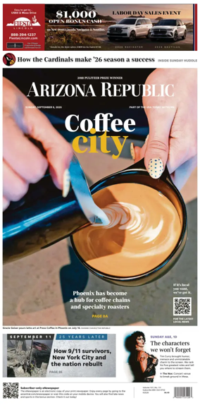 Cover of The Arizona Republic