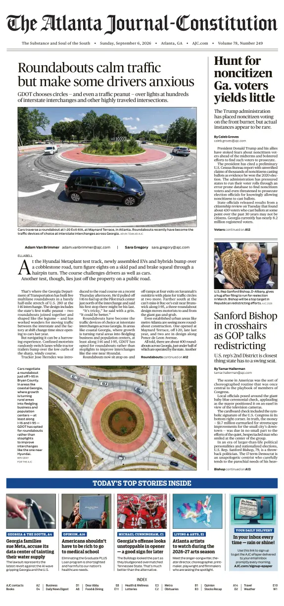 Cover of The Atlanta Journal-Constitution