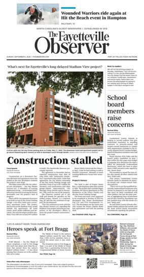 Cover of The Fayetteville Observer
