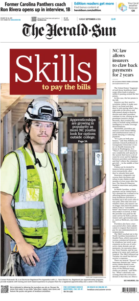Cover of The Herald Sun (Sunday)