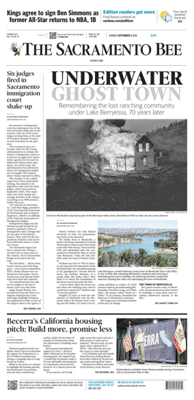 Cover of The Sacramento Bee (Sunday)