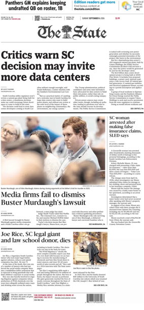 Cover of The State (Sunday)