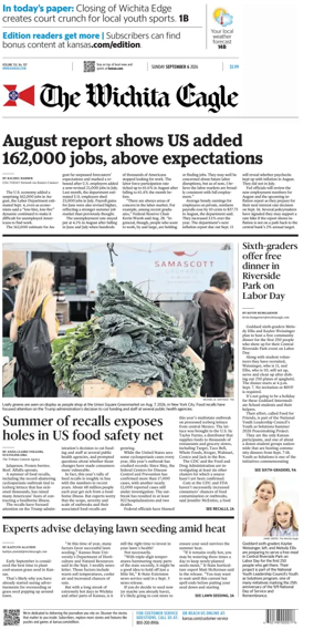 Cover of The Wichita Eagle (Sunday)