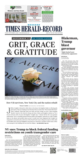 Cover of Times Herald-Record