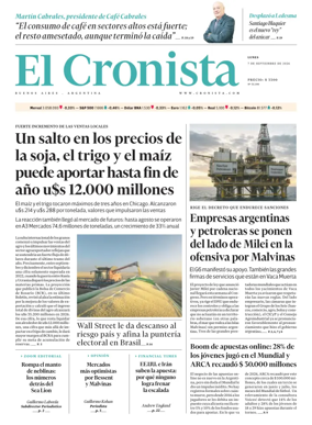 Cover of El Cronista